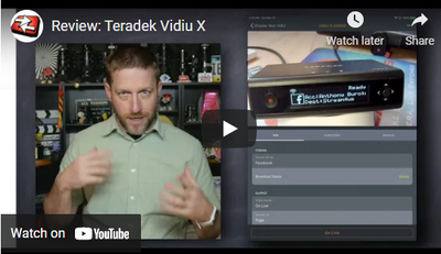 In-Depth look at the Teradek Vidiu X Live Streaming Encode