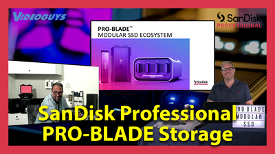 Assemble Your Ultimate Storage Workflow with SanDisk Professional PRO-BLADE SSD