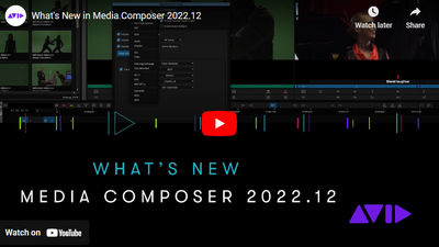 Avid Media Composer 2022.12 Brings New Pro Tools Workflows