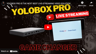 YoloBox Pro is the Best All-in-One, Portable, Multi-Camera, Livestreaming Video Solution