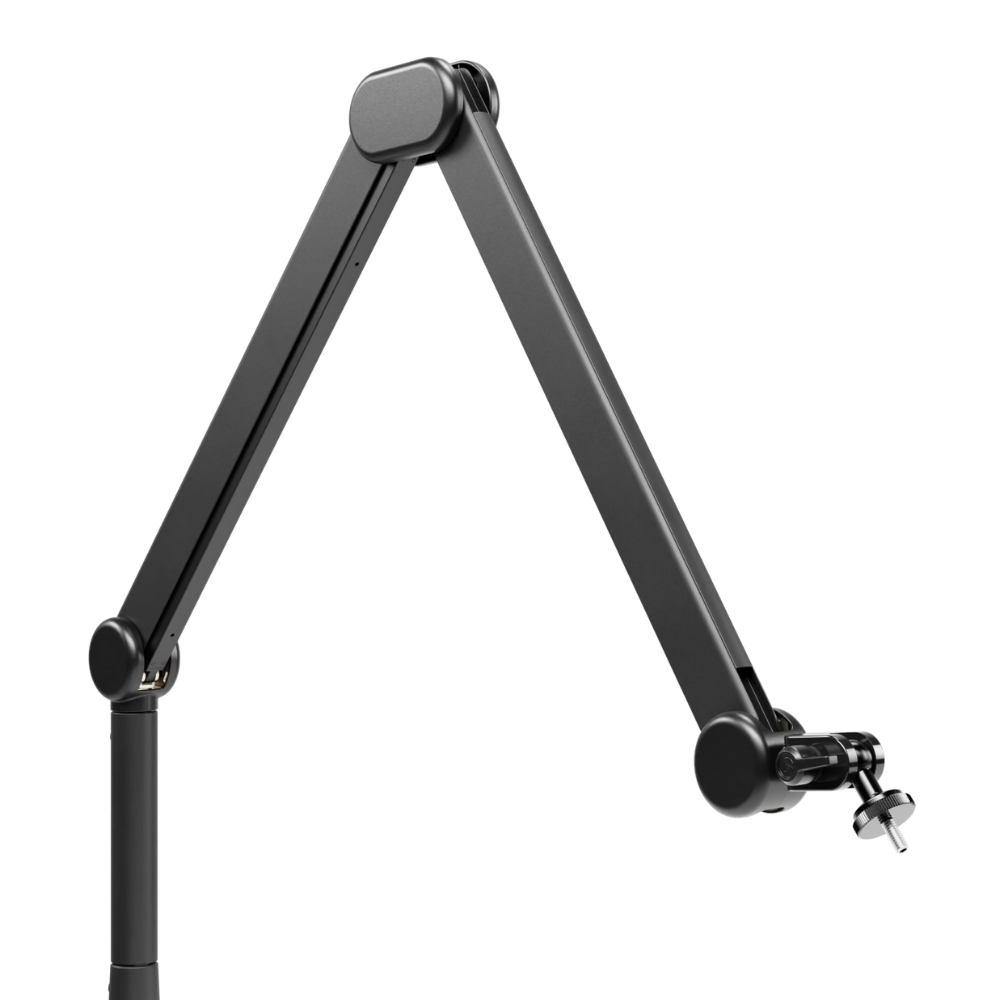 Elgato Wave Arm Microphone Black adjustable microphone stand on a white background