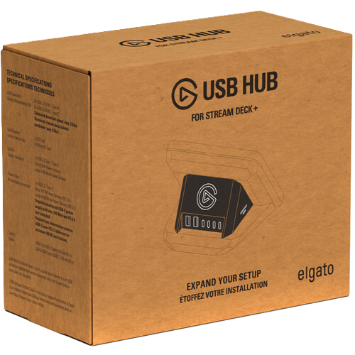 Elgato USB Hub for Stream Deck + Box