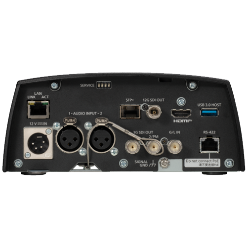 Panasonic AW-UE160 20x NDI 4K PTZ Camera w/ OLPF (Black)