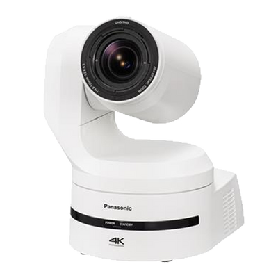 Panasonic AW-UE160 20x NDI 4K PTZ Camera w/ OLPF (White)