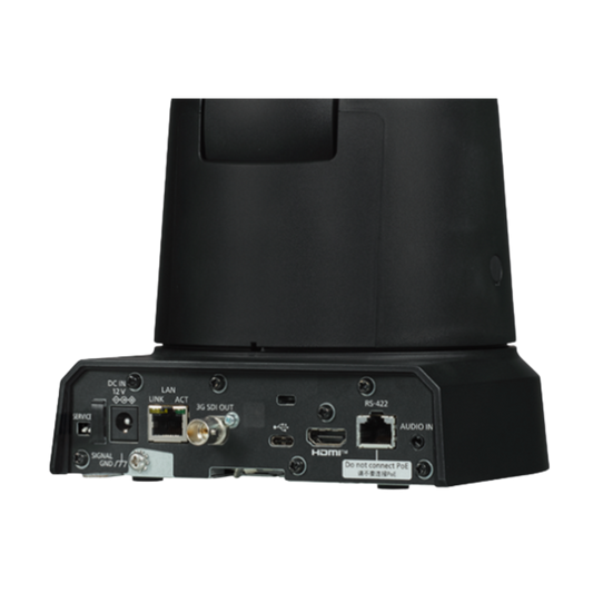Panasonic AW-UE50 24x 4K PTZ Camera (Black)