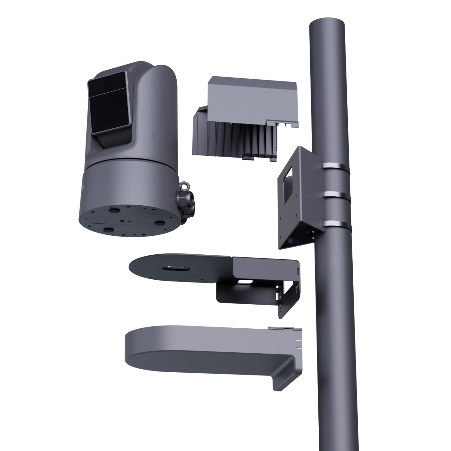 BirdDog O4 Pole Mount (Grey)