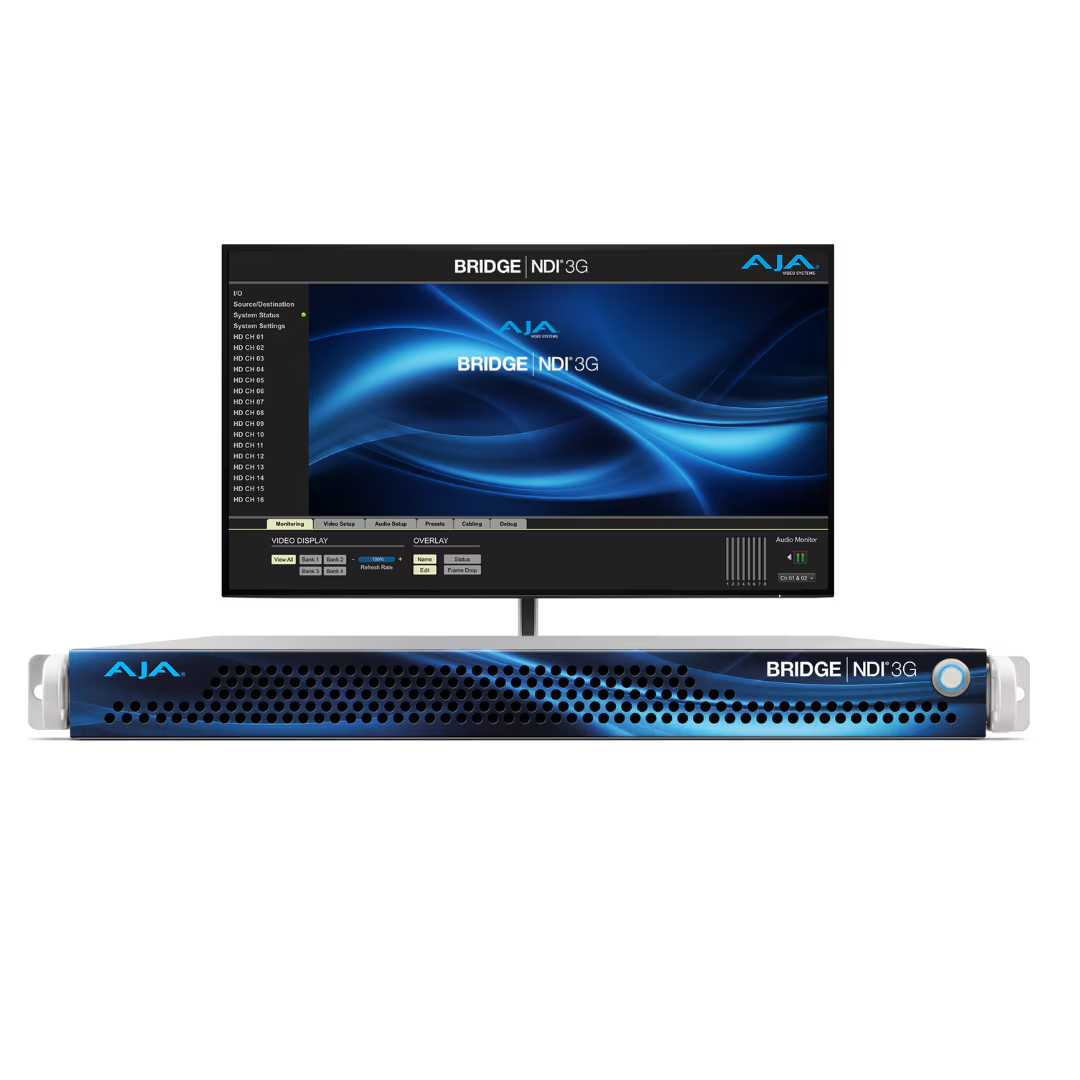 AJA BRIDGE NDI 3G 3G-SDI to NDI Converter