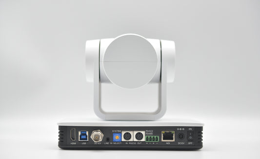 DVDO DVDO-C4-1 Full HD PTZ Camera with HDMI/IP/3G-SDI/USB3.0 & AI Auto Tracking (White)