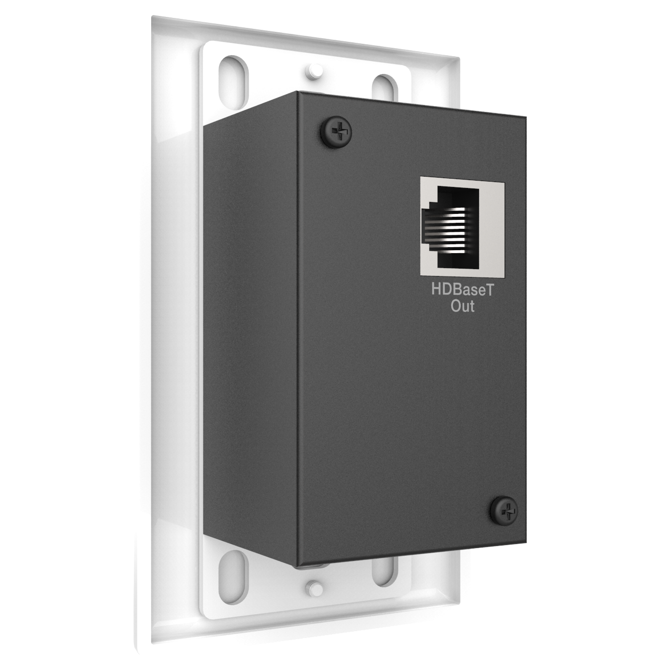 DVDO RS-2 4K HDMI & USB-C 70m Wall Plate Extender over HDBaseT with USB