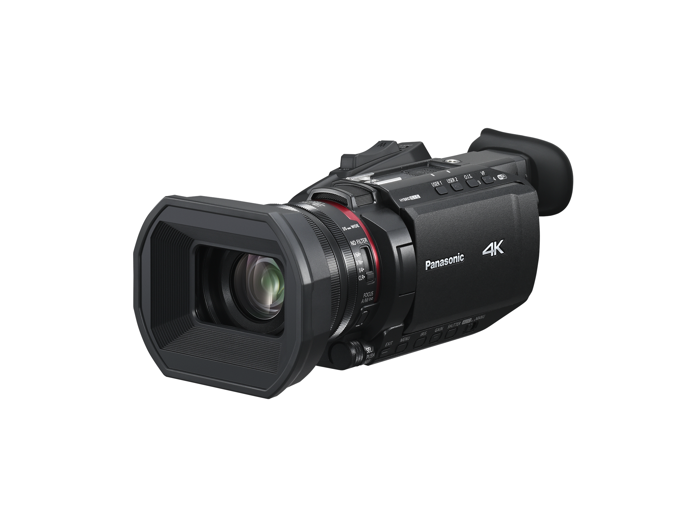 Panasonic X1600 4K Pro Camcorder with 24X Optical Zoom with