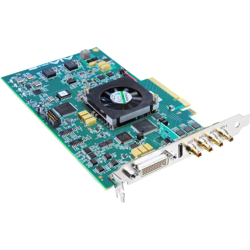 AJA KONA 4 OEM 4K PCIe Video I/O Card with SDI and Breakout Cables