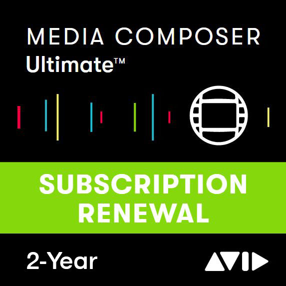 Avid Media Composer Ultimate Subscription 2-Year RENEWAL