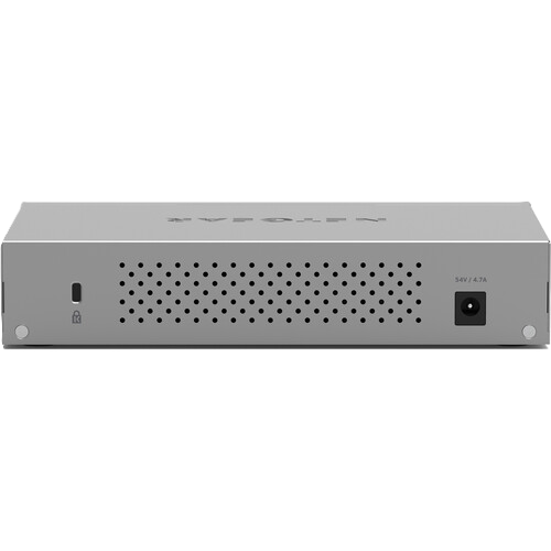 NETGEAR MS108UP 8-port Multi-Gigabit (2.5G) Ultra60 PoE++ Ethernet Unmanaged Switch Back