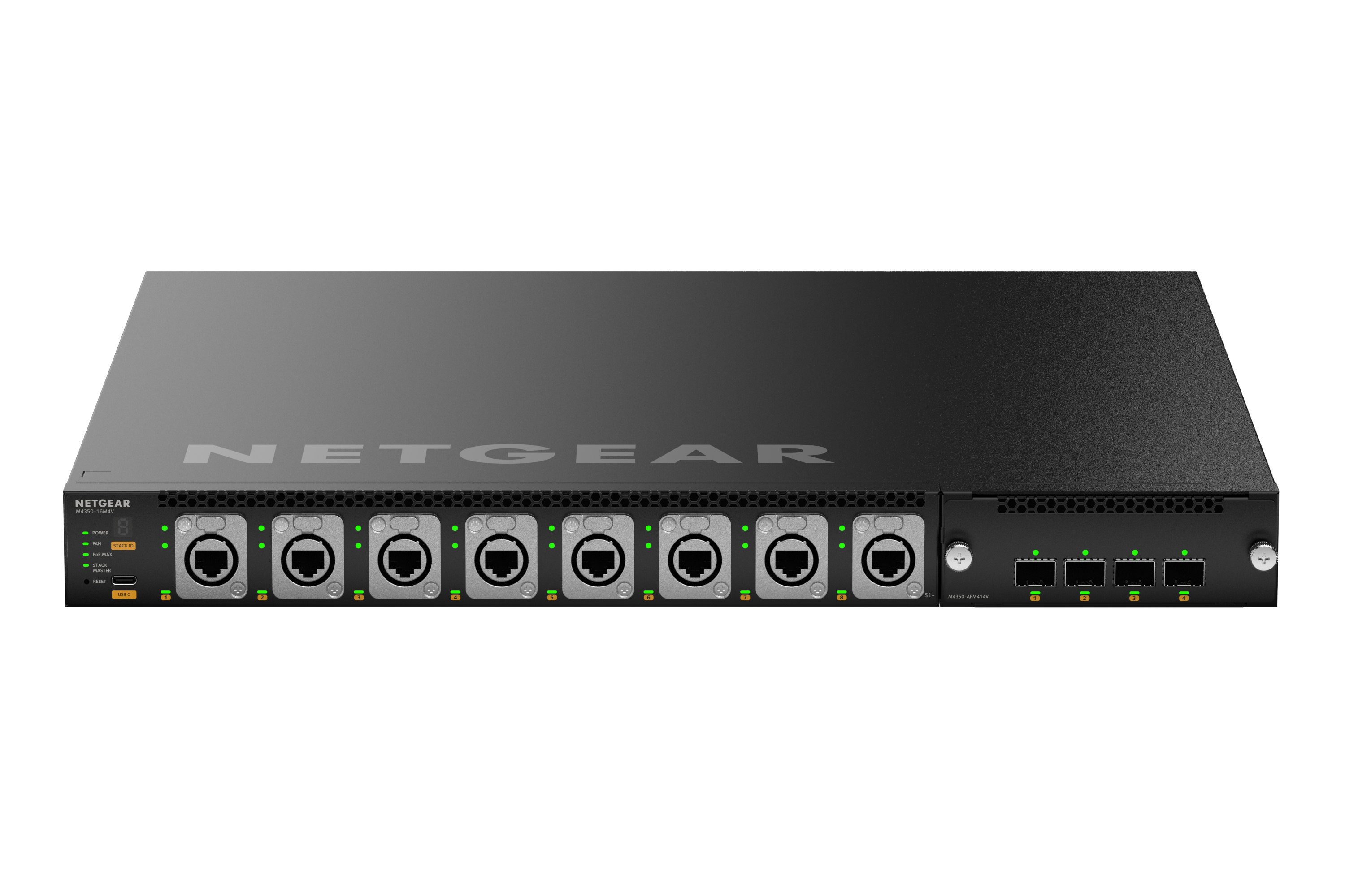 NETGEAR MSM4320 16x 2.5G PoE++ (530W base, up to 1,130W) incl. 8x