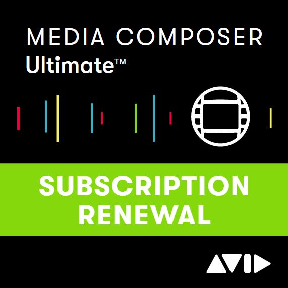 Avid Media Composer Ultimate 1-Year Subscription Renewal