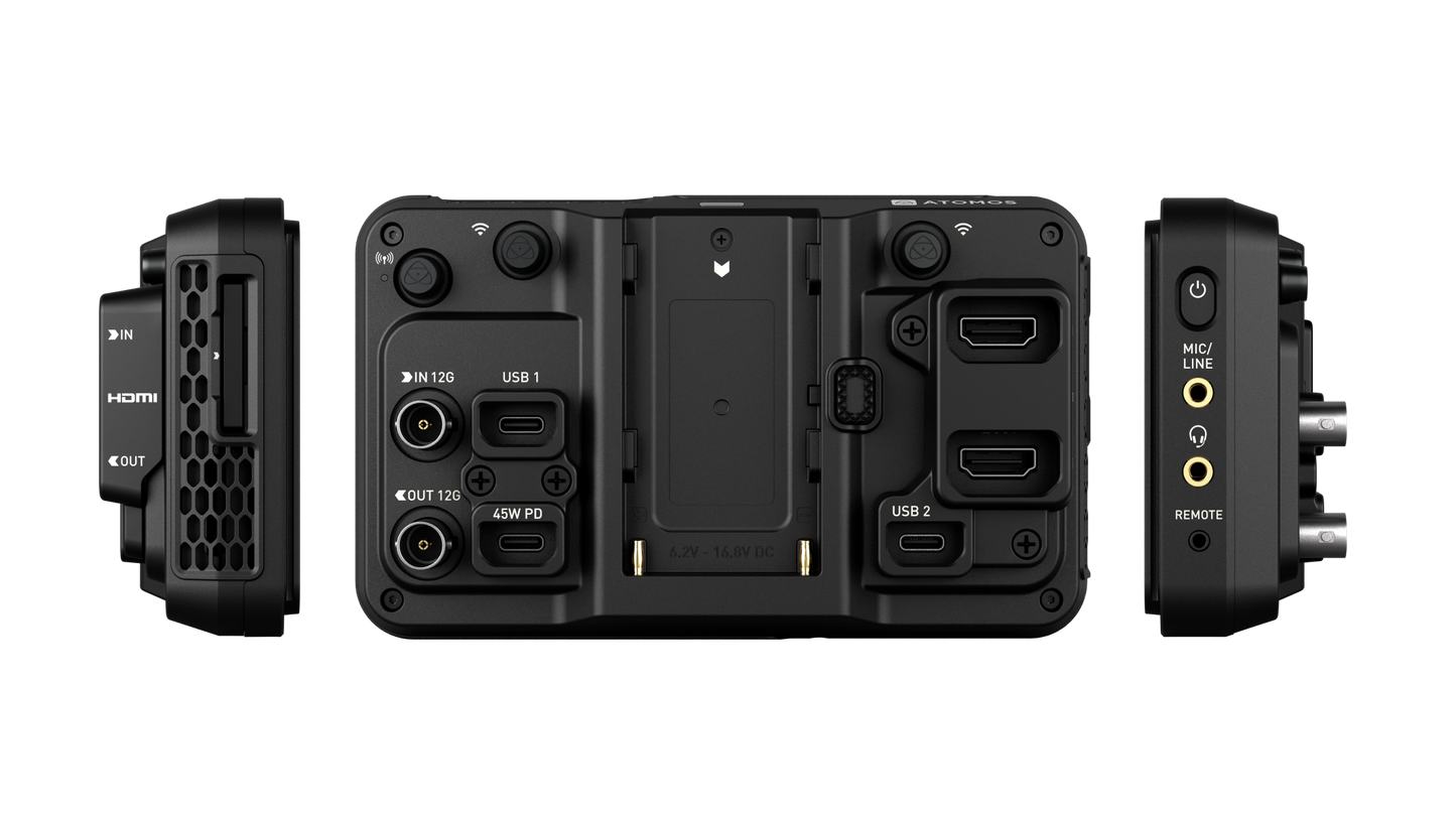 Atomos Ninja TX Rear Overview