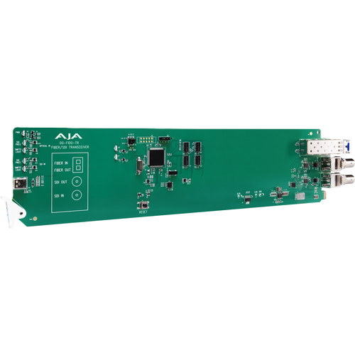 AJA OG-FiDO-TR 3G-SDI LC Fiber Transceiver for openGear