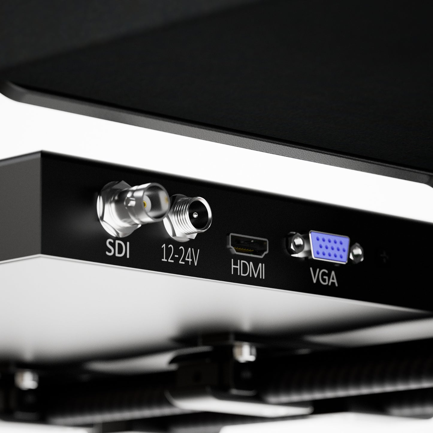 iKan Professional 19 in. High Bright Beam Splitter Teleprompter w/ Widescreen SDI Tally Monitor