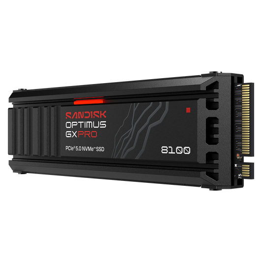 SANDISK Optimus GX PRO 8100 NVMe SSD with Heatsink
