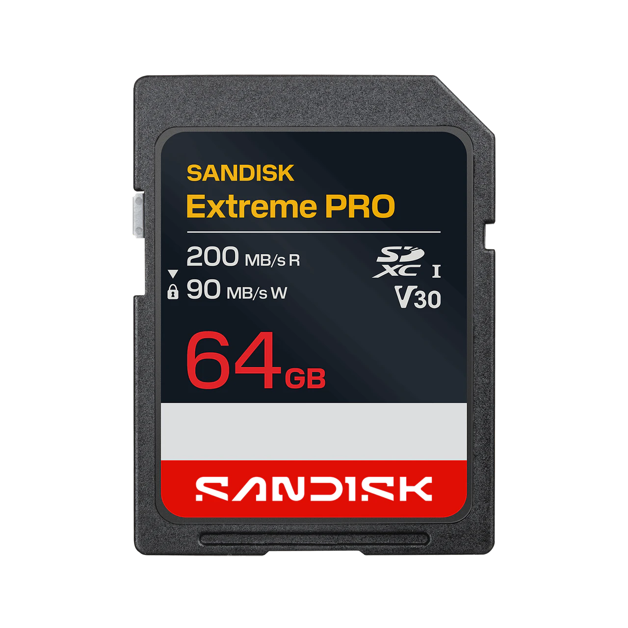 SANDISK Extreme PRO SD UHS-I V30 Card 64GB