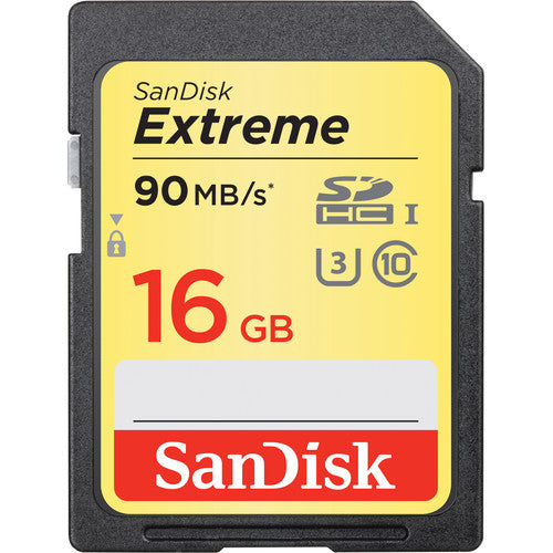 SanDisk Extreme SD UHS-I Card (Up to 150 MBPs) - 16GB