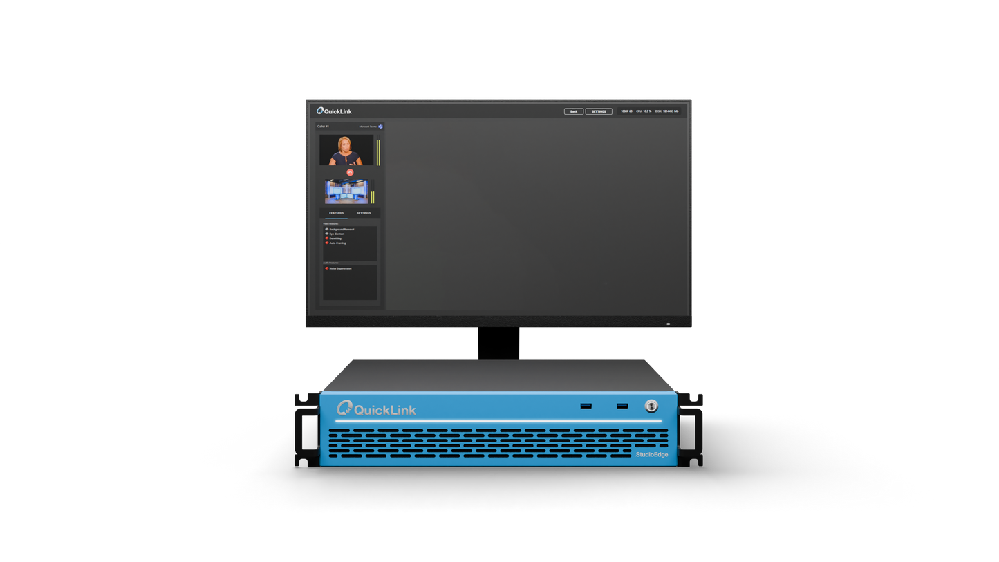 QuickLink StudioEdge Video Conferencing Calls for Productions - 1x SDI Inputs, 1x SDI Outputs