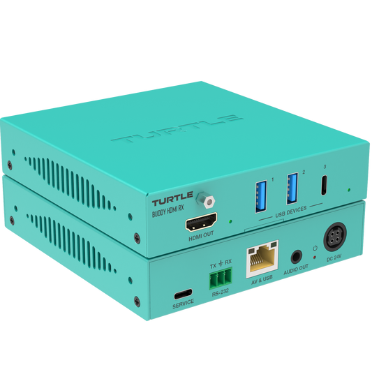 Turtle Boardroom Buddy HDMI RX Side