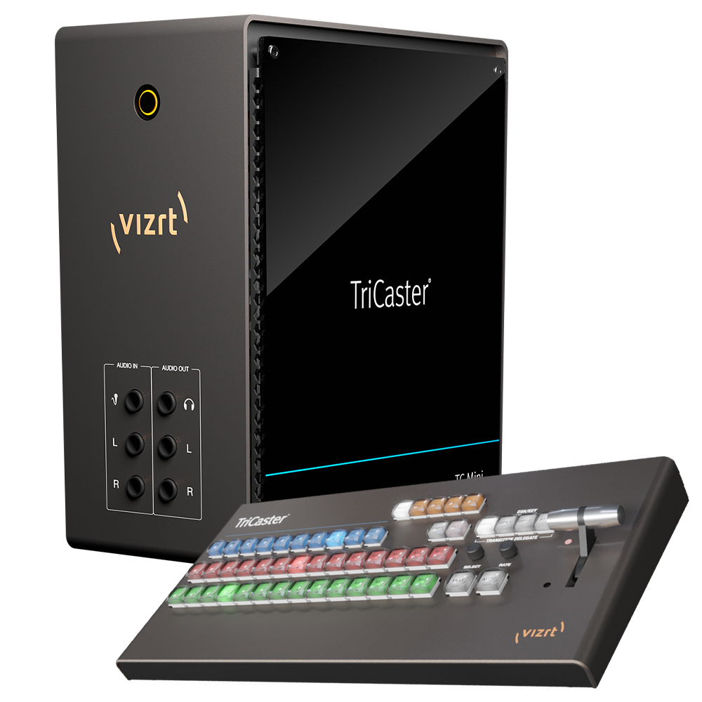 Vizrt TriCaster Mini X Surface Bundle: Studio-Style Control