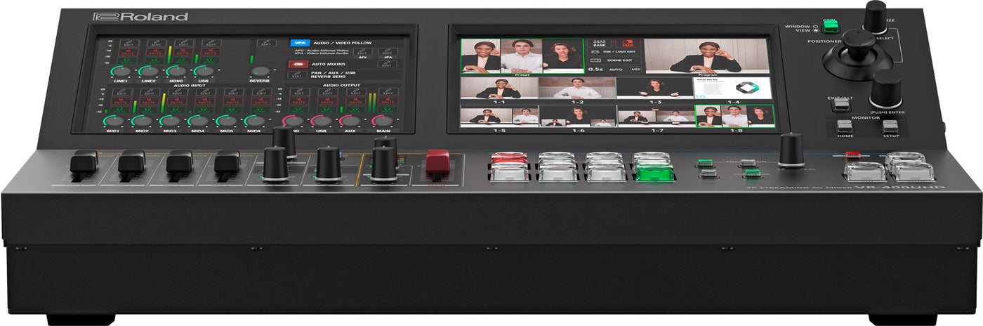 Roland VR-400UHD 4K Direct Streaming AV Mixer