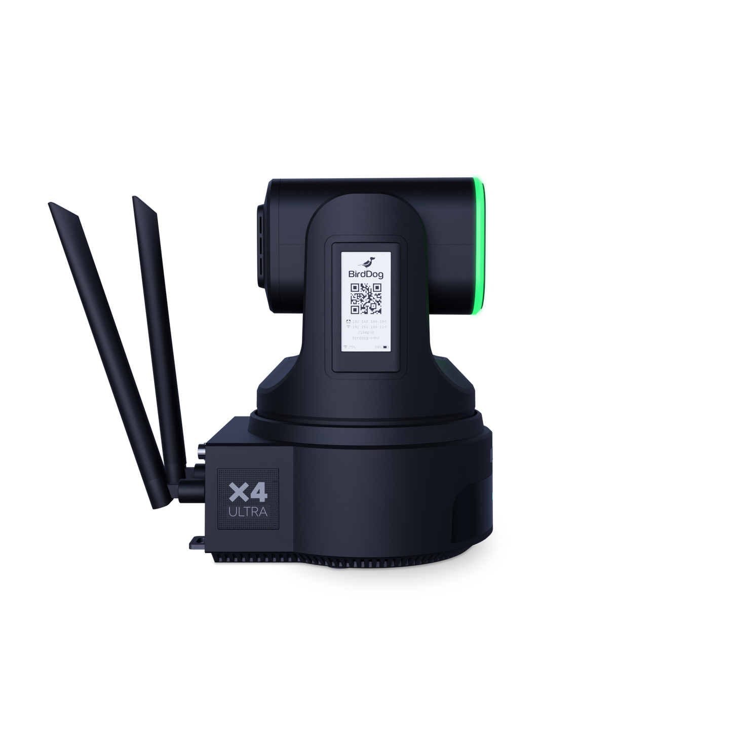 BirdDog X1 Ultra PTZ Side With QR