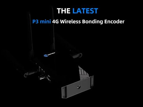 THE LATEST P3 mini 4G Wireless Bonding Encoder Video
