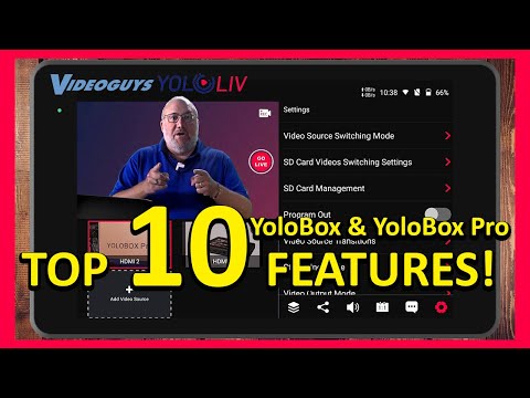 YoloBox Pro Portable Multi-Camera Live Streaming Device
