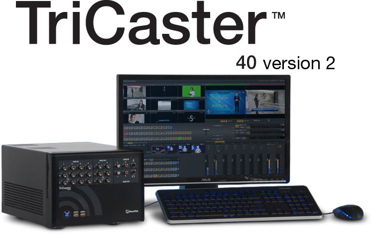 NewTek Tricaster 40 with Version 2 Software Upgrade Bundle