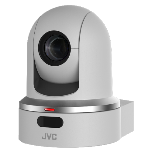 JVC KY-PZ100 Robotic 30x Zoom PTZ Network Video Production Camera (White)