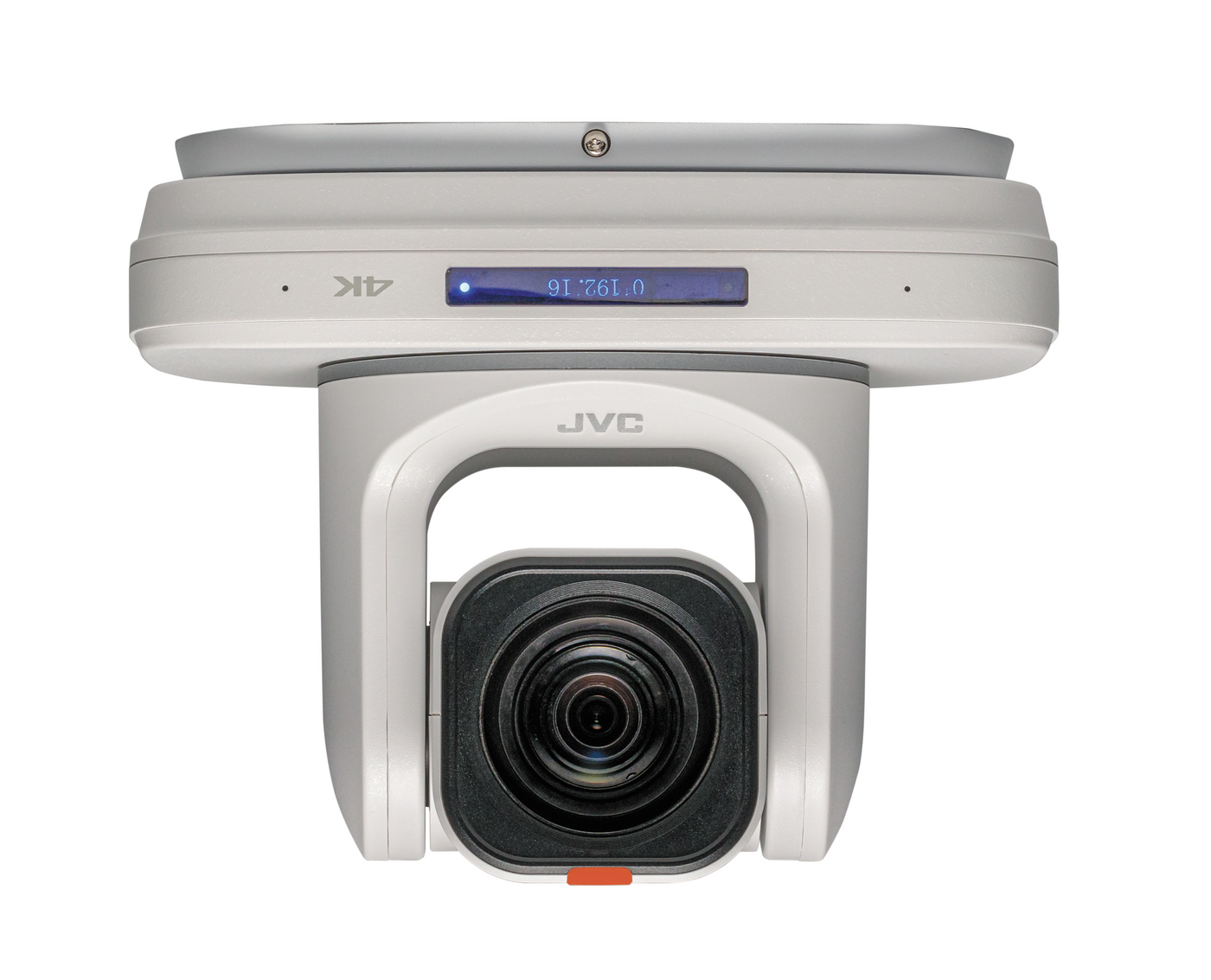 JVC KY-PZ510NWU 12x Optical Zoom Ultra Wide Angle 4K60P NDI/HEVC Auto-Tracking PTZ Camera with 3G-SDI/HDMI/USB/IP Output (White)