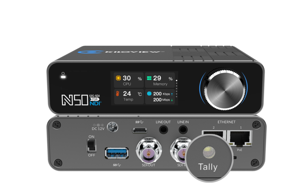 Kiloview N50 12G-SDI to NDI Bi-Directional Converter