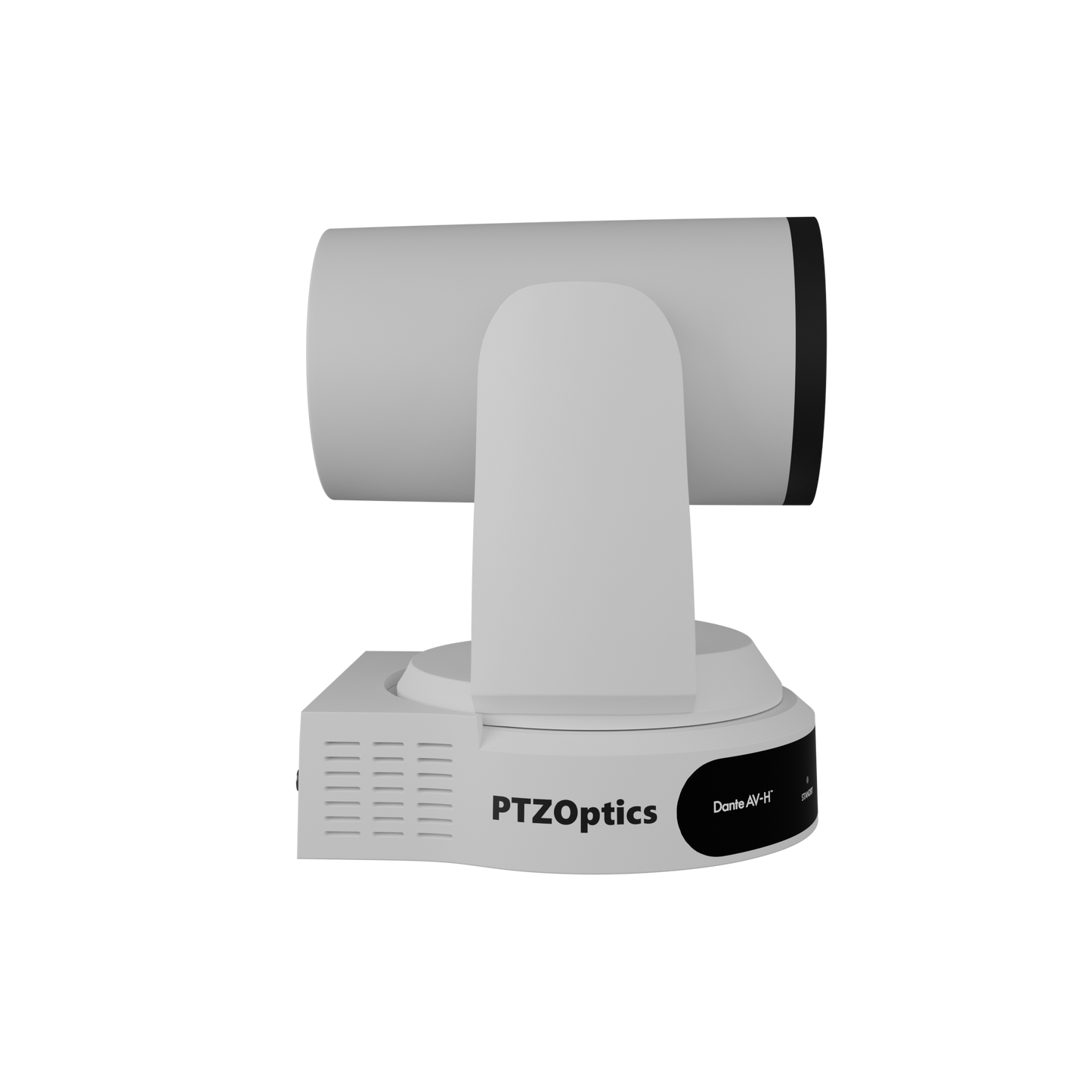 PTZOptics Link 4K 30x PTZ Camera - White Right Side Angle View