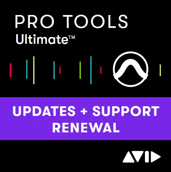 Avid Pro Tools | Ultimate 1-Year Software Updates and Support Plan RENEWAL