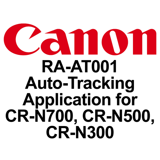 Canon RA-AT001 Auto-Tracking Application for CR-N700, CR-N500, CR-N300