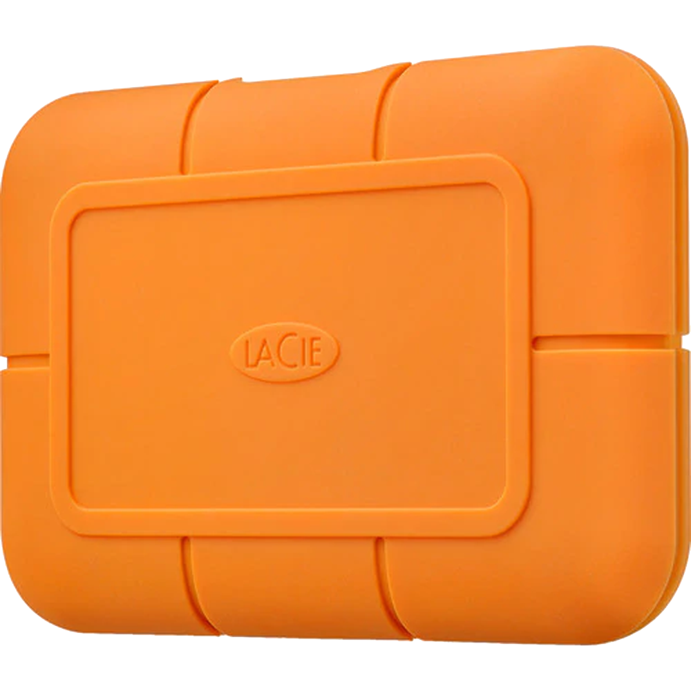 LaCie Rugged SSD USB-C with Rescue, 500 GB