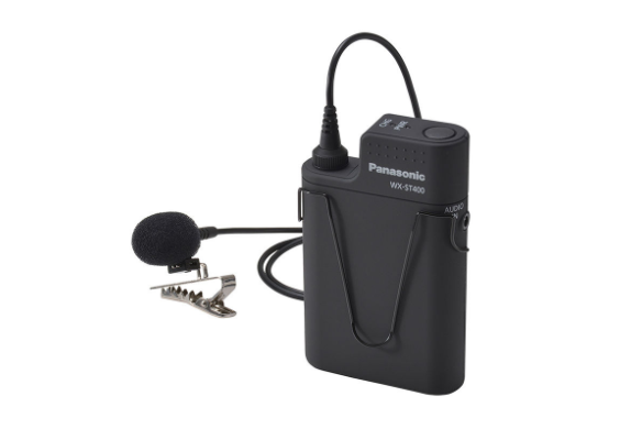 Panasonic WX-ST400 Lavalier Microphone + Wireless Bodypack
