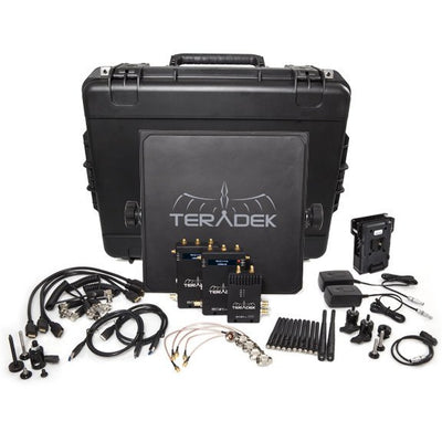 Teradek Bolt Pro 3000 Deluxe Kit SDI/HDMI Wireless Video Transceiver Set  (2RX + V Mount)