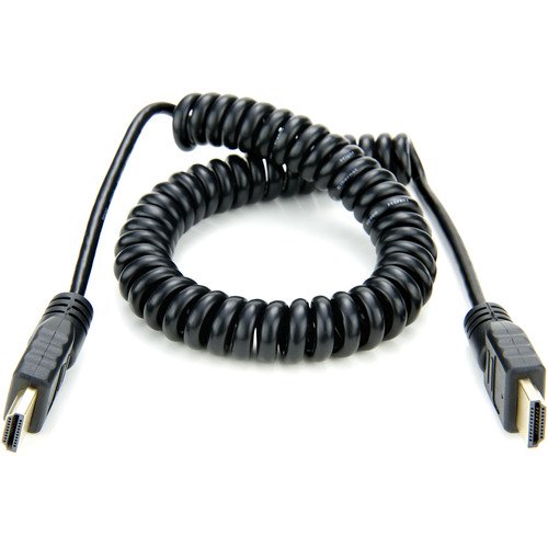 Atomos AtomFLEX HDMI (Type-A) Male to HDMI (Type-A) Male Coiled Cable