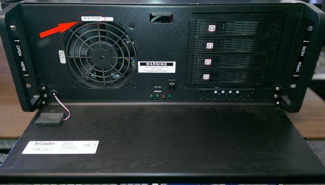 Newtek TriCaster 8000 Maintenance Kit