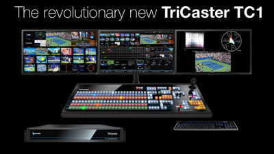 Introducing the revolutionary new 4K NewTek TriCaster TC1