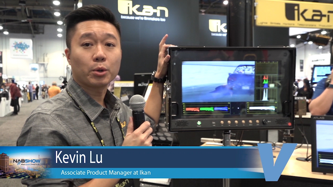 ikan Monitors Demo at NAB 2018 with Kevin Lu