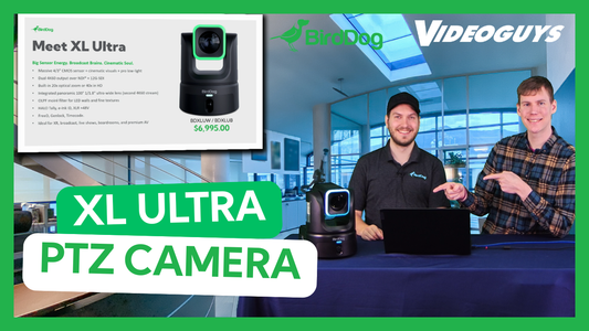 BirdDog XL Ultra 4K60 NDI PTZ Camera Deep Dive | Dual 4K Output, AI Tracking, Broadcast & XR Workflows
