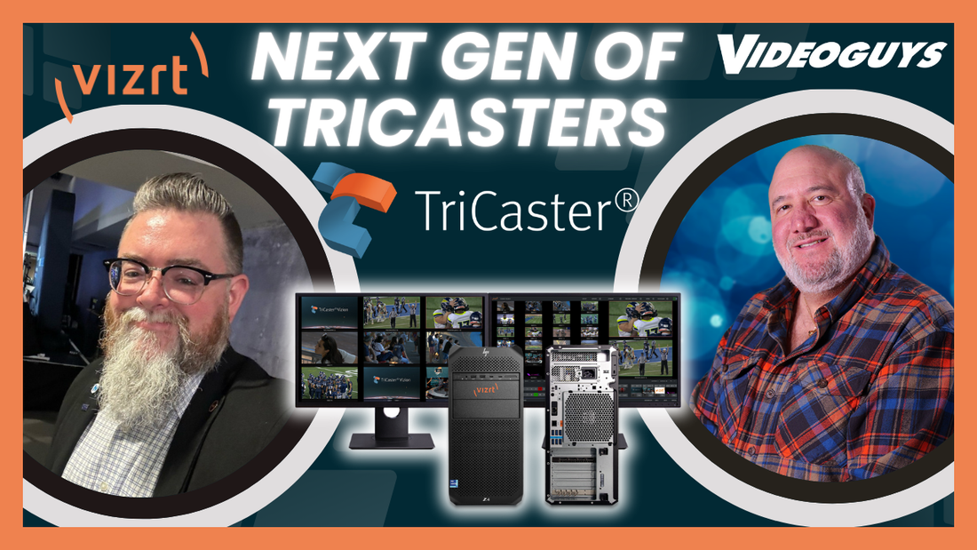 Introducing the Next-Generation of Vizrt TriCaster with TC Mini S & Vizion