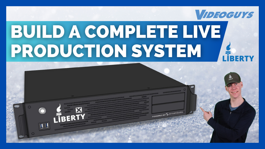 How to Build a Complete Live Production System with Liberty X, NDI & PTZ Cameras