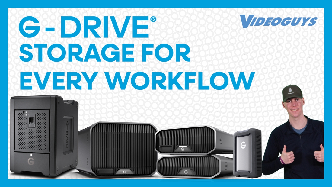 G-DRIVE Storage Solutions for Video Workflows: Portable, Desktop & RAID Systems Explained